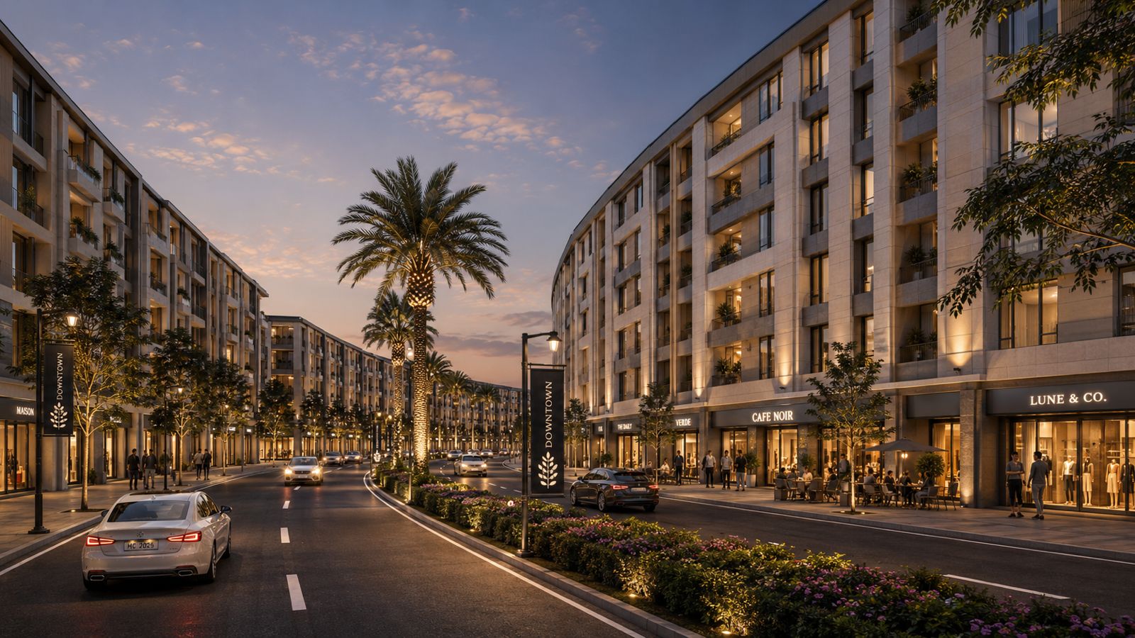 Downtown, Highway City Executive Enclave