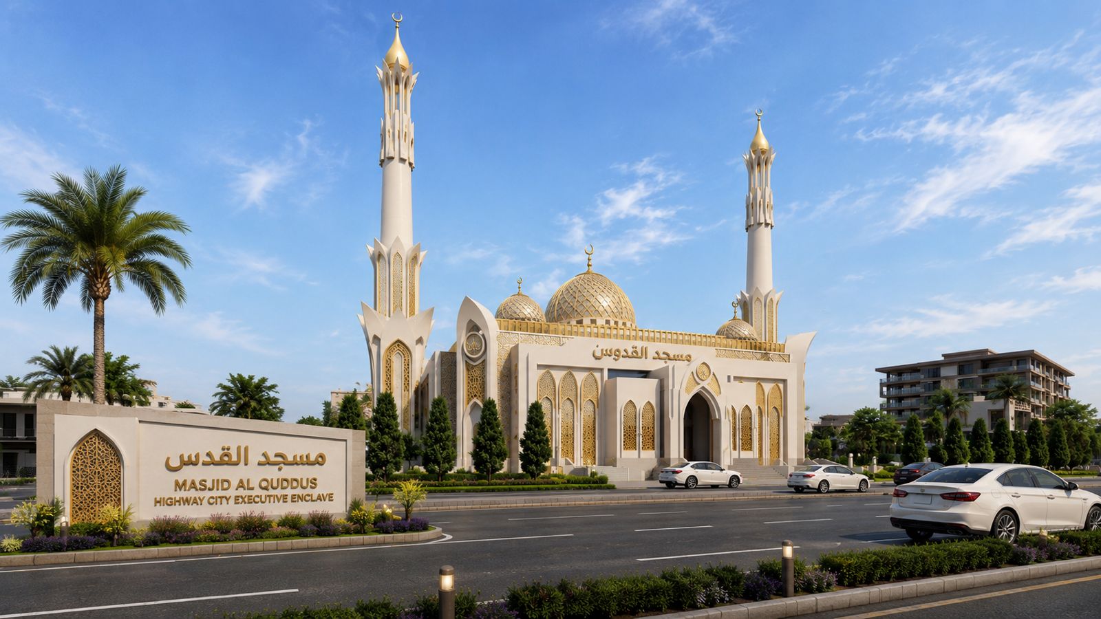 Masjid Al Quddus, Executive Square