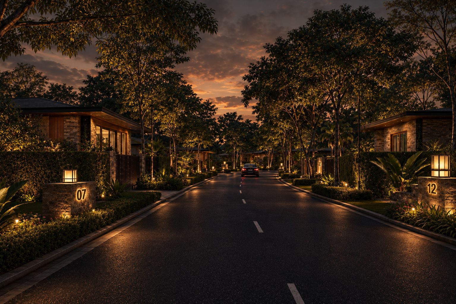 Farmhouses, Rainforest Enclave